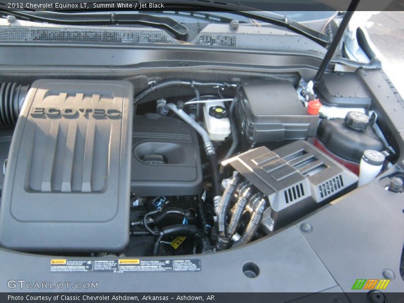 Summit White / Jet Black 2012 Chevrolet Equinox LT