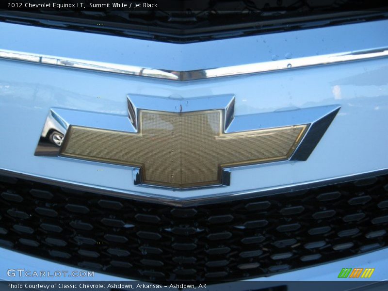 Summit White / Jet Black 2012 Chevrolet Equinox LT