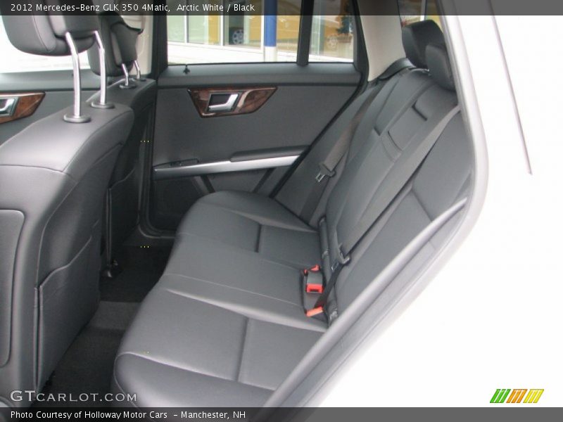 Arctic White / Black 2012 Mercedes-Benz GLK 350 4Matic