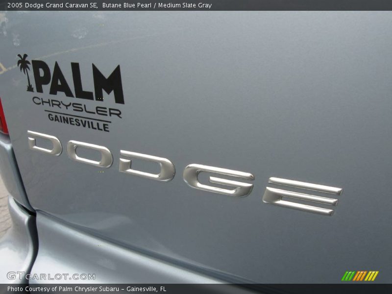 Butane Blue Pearl / Medium Slate Gray 2005 Dodge Grand Caravan SE