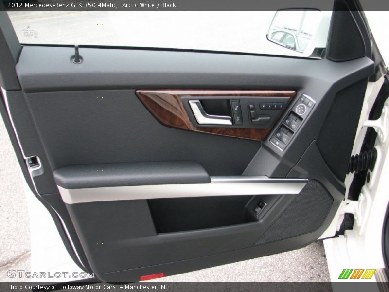 Arctic White / Black 2012 Mercedes-Benz GLK 350 4Matic