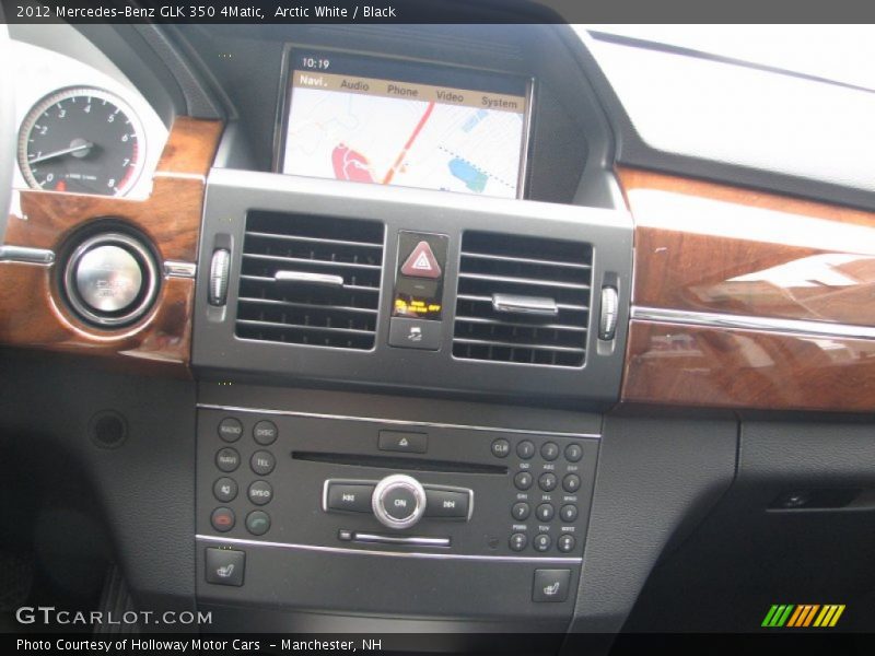 Arctic White / Black 2012 Mercedes-Benz GLK 350 4Matic