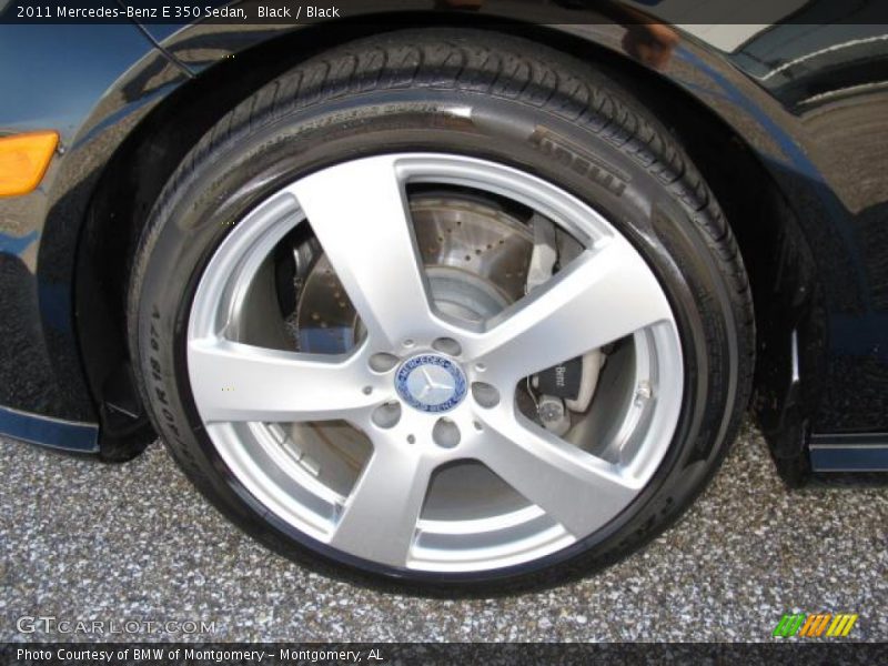 Black / Black 2011 Mercedes-Benz E 350 Sedan