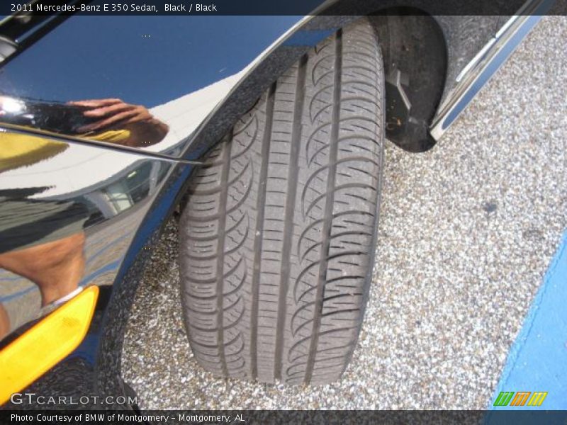 Black / Black 2011 Mercedes-Benz E 350 Sedan