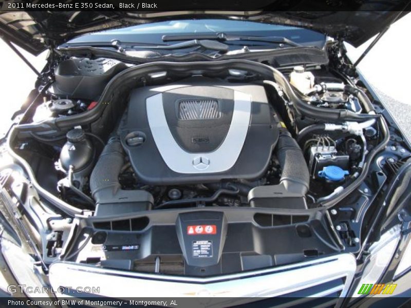 Black / Black 2011 Mercedes-Benz E 350 Sedan