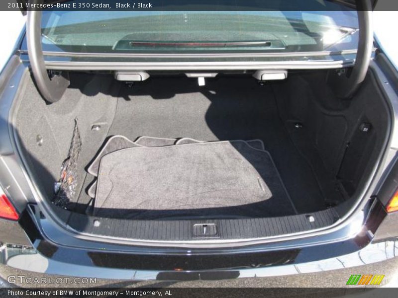 Black / Black 2011 Mercedes-Benz E 350 Sedan