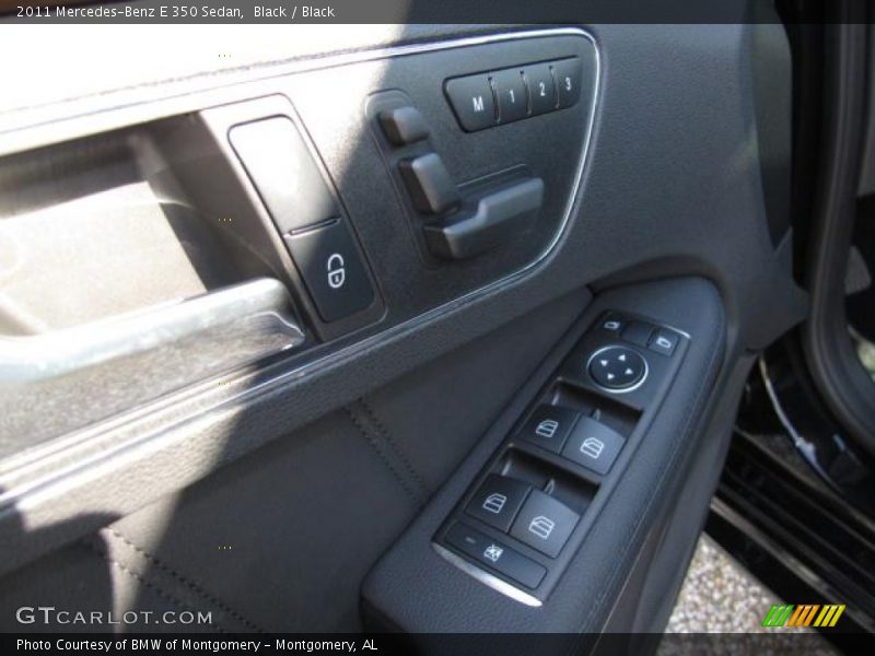 Black / Black 2011 Mercedes-Benz E 350 Sedan