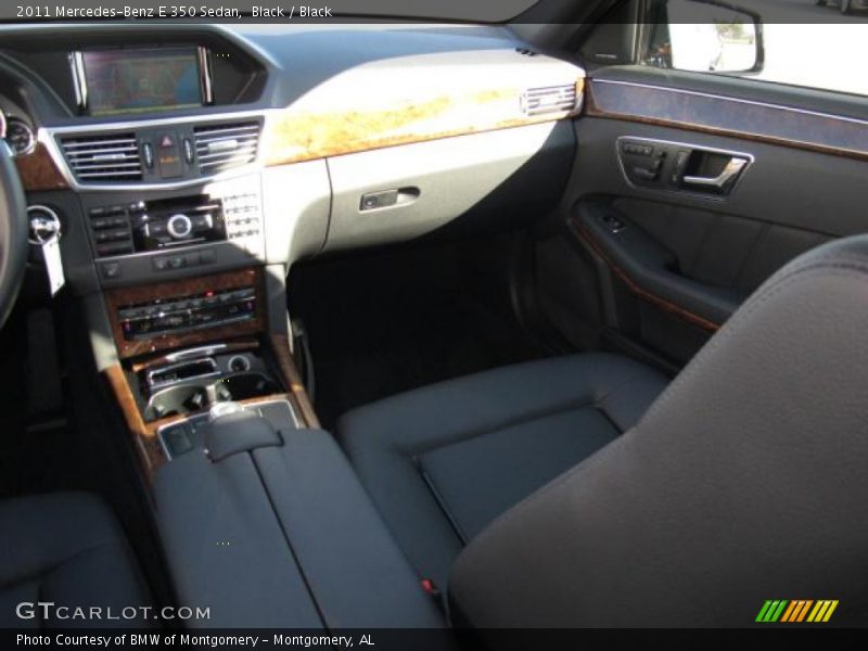 Black / Black 2011 Mercedes-Benz E 350 Sedan