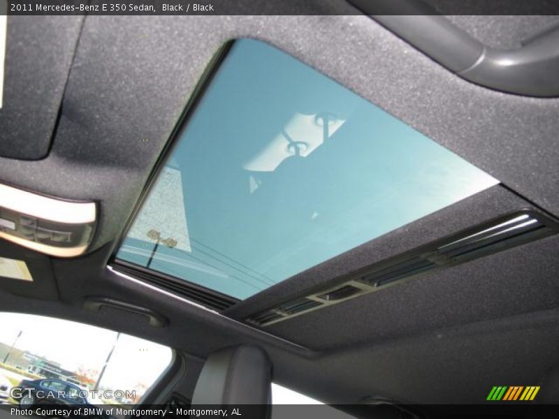 Black / Black 2011 Mercedes-Benz E 350 Sedan