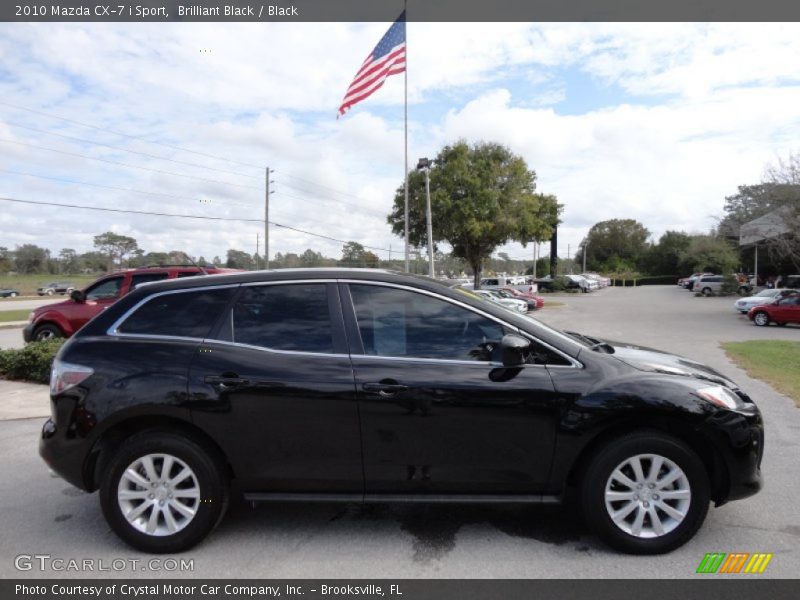 Brilliant Black / Black 2010 Mazda CX-7 i Sport