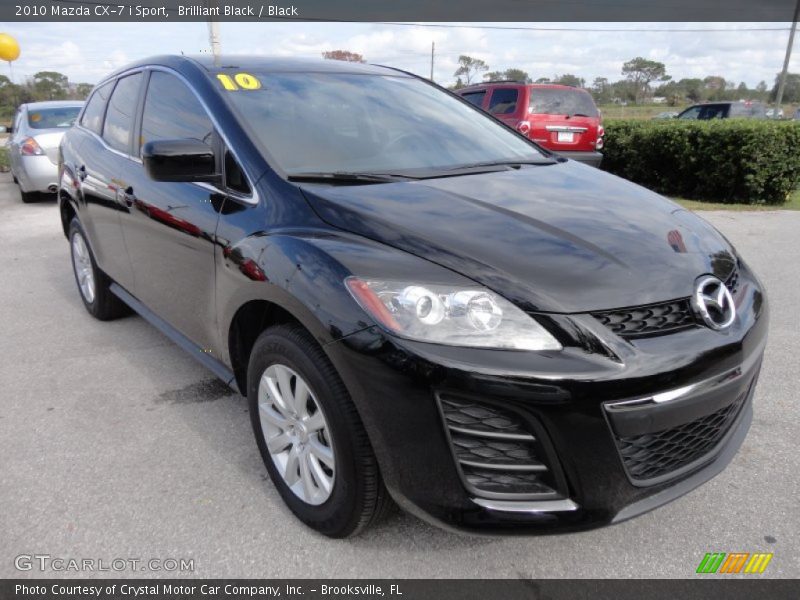 Brilliant Black / Black 2010 Mazda CX-7 i Sport