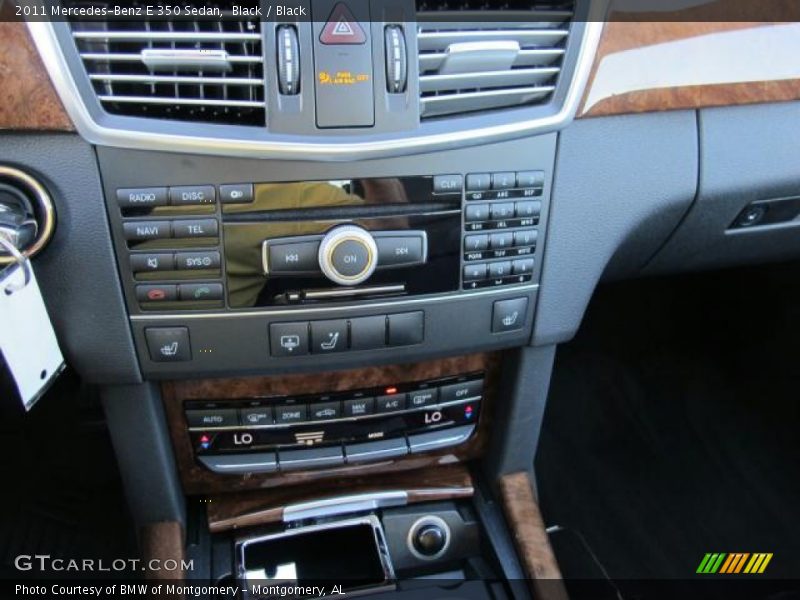 Black / Black 2011 Mercedes-Benz E 350 Sedan