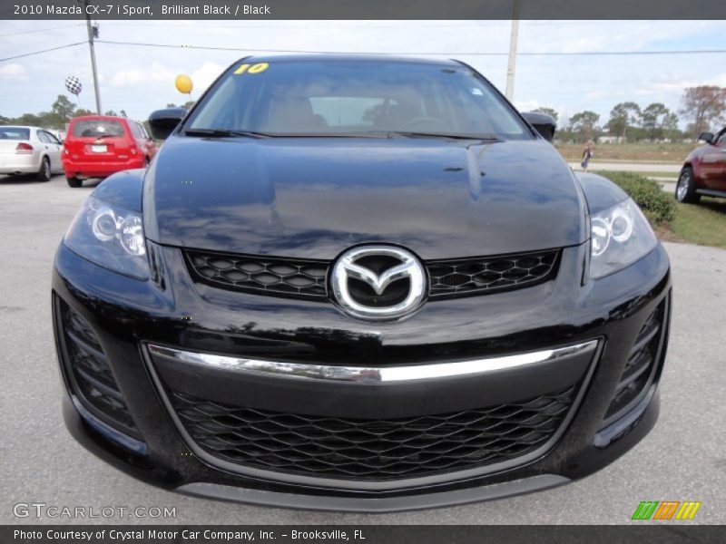 Brilliant Black / Black 2010 Mazda CX-7 i Sport