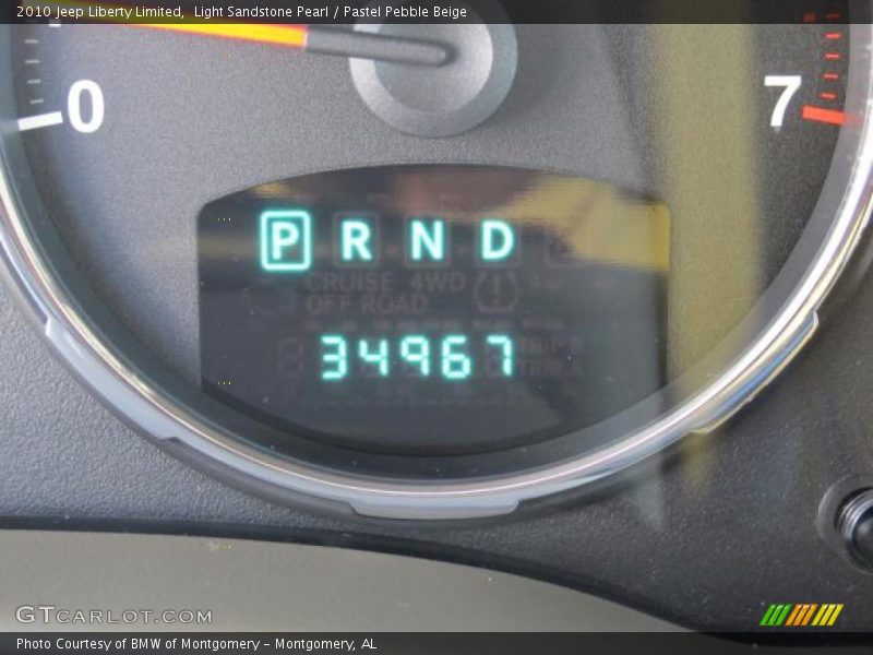 Light Sandstone Pearl / Pastel Pebble Beige 2010 Jeep Liberty Limited