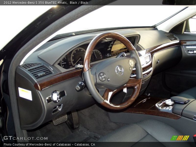 Black / Black 2012 Mercedes-Benz S 350 BlueTEC 4Matic