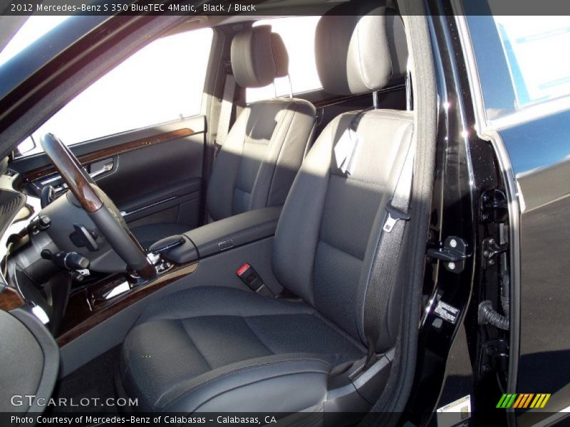 Black / Black 2012 Mercedes-Benz S 350 BlueTEC 4Matic