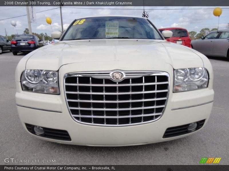 Cool Vanilla White / Dark Khaki/Light Graystone 2008 Chrysler 300 Touring