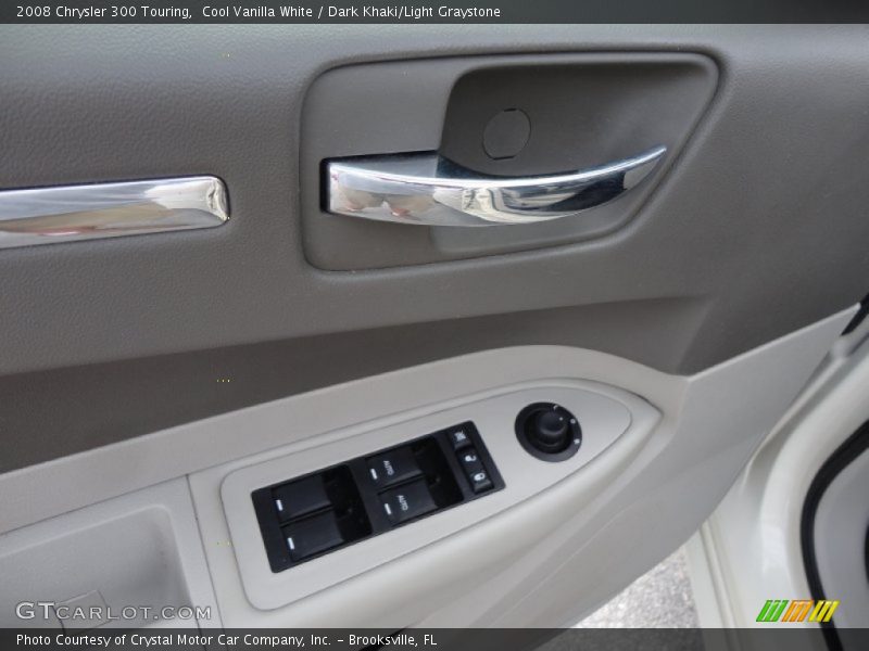 Cool Vanilla White / Dark Khaki/Light Graystone 2008 Chrysler 300 Touring