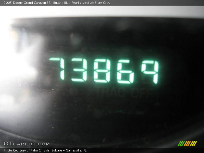 Butane Blue Pearl / Medium Slate Gray 2005 Dodge Grand Caravan SE