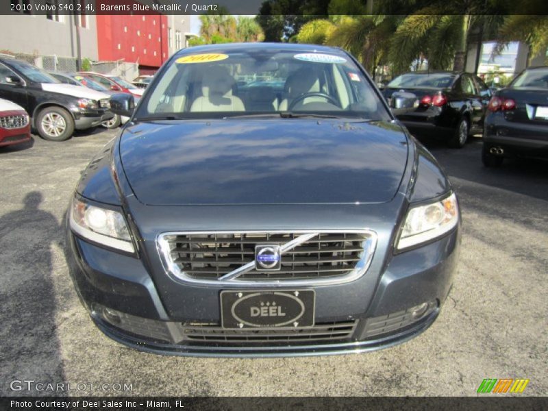 Barents Blue Metallic / Quartz 2010 Volvo S40 2.4i