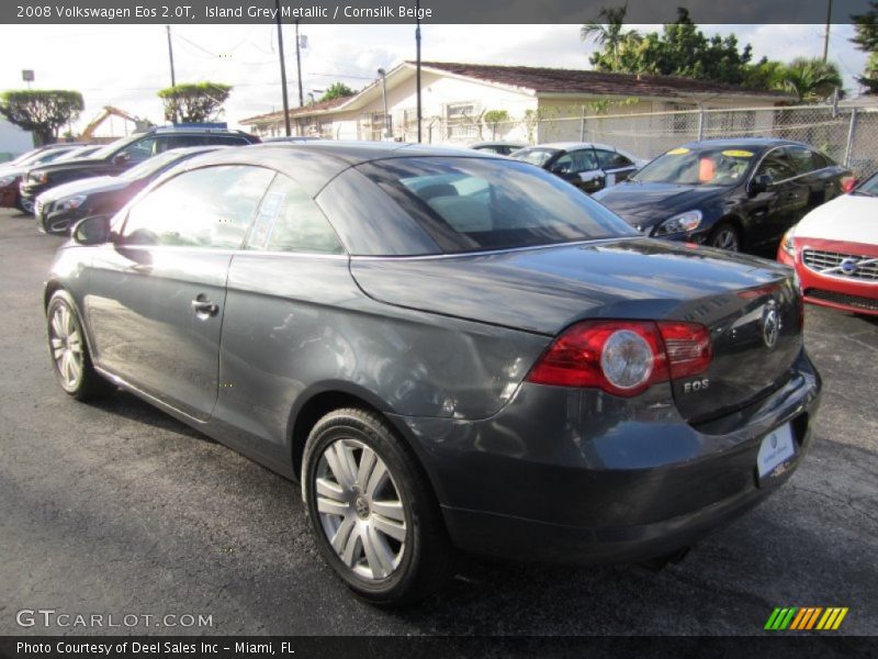 Island Grey Metallic / Cornsilk Beige 2008 Volkswagen Eos 2.0T
