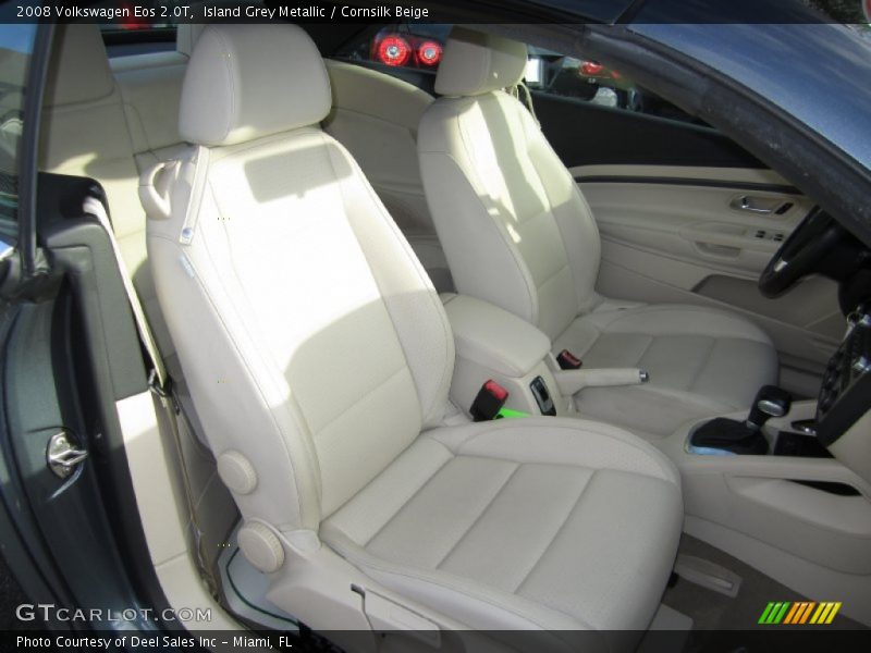 Island Grey Metallic / Cornsilk Beige 2008 Volkswagen Eos 2.0T