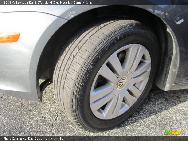 Island Grey Metallic / Cornsilk Beige 2008 Volkswagen Eos 2.0T