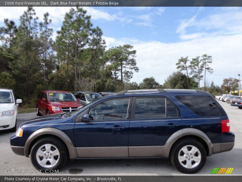 Dark Blue Pearl Metallic / Pebble Beige 2006 Ford Freestyle SEL