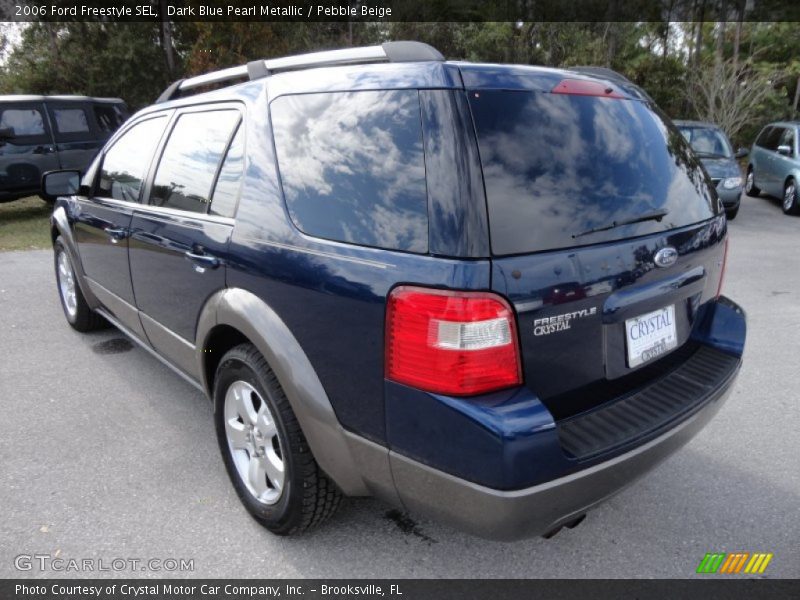 Dark Blue Pearl Metallic / Pebble Beige 2006 Ford Freestyle SEL