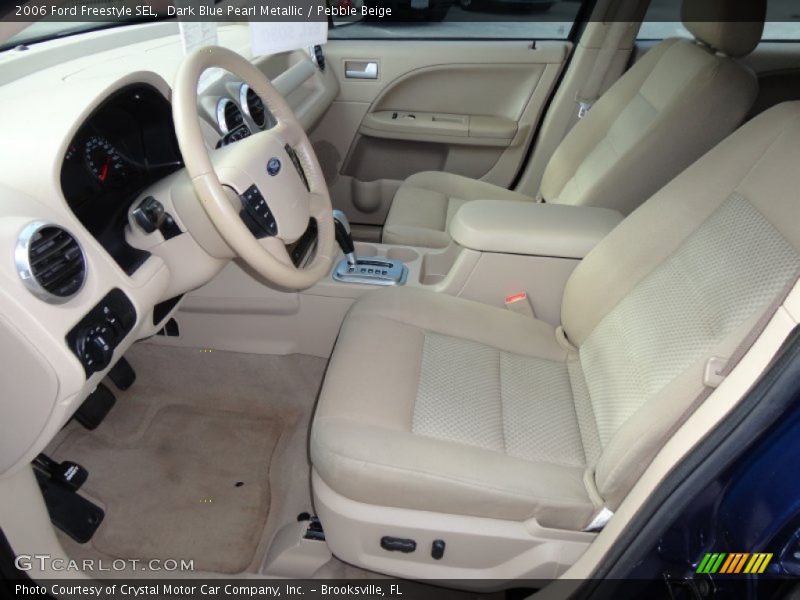 Dark Blue Pearl Metallic / Pebble Beige 2006 Ford Freestyle SEL