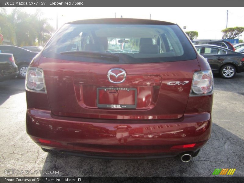 Copper Red / Sand 2011 Mazda CX-7 i SV