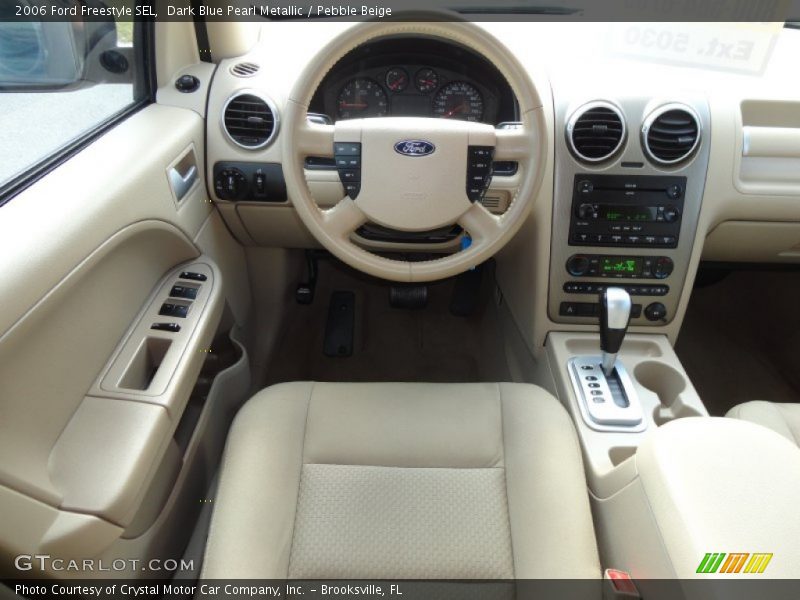 Dark Blue Pearl Metallic / Pebble Beige 2006 Ford Freestyle SEL