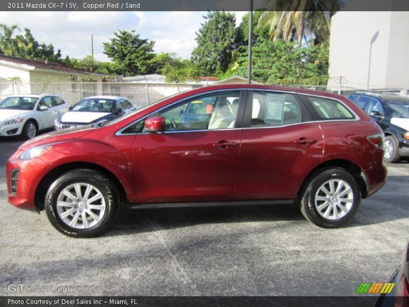 Copper Red / Sand 2011 Mazda CX-7 i SV