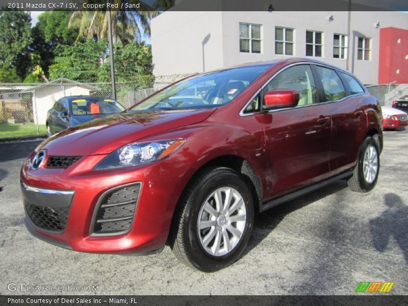 Copper Red / Sand 2011 Mazda CX-7 i SV