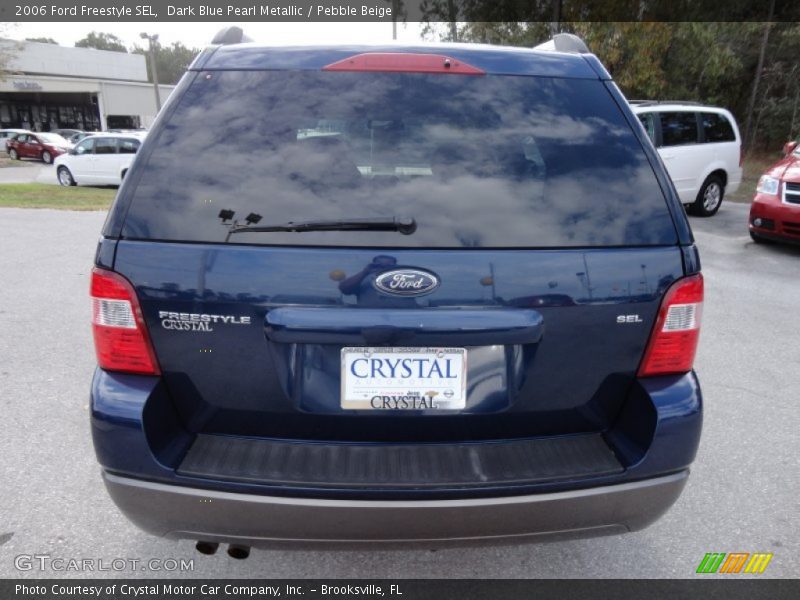 Dark Blue Pearl Metallic / Pebble Beige 2006 Ford Freestyle SEL
