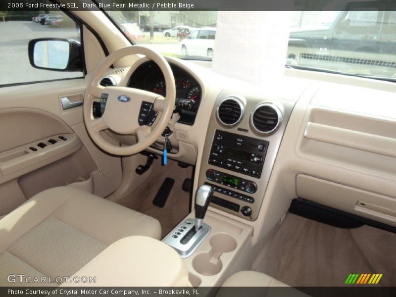 Dark Blue Pearl Metallic / Pebble Beige 2006 Ford Freestyle SEL