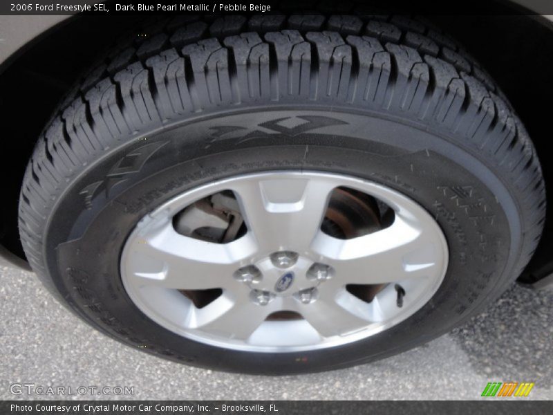 Dark Blue Pearl Metallic / Pebble Beige 2006 Ford Freestyle SEL