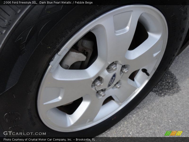 Dark Blue Pearl Metallic / Pebble Beige 2006 Ford Freestyle SEL