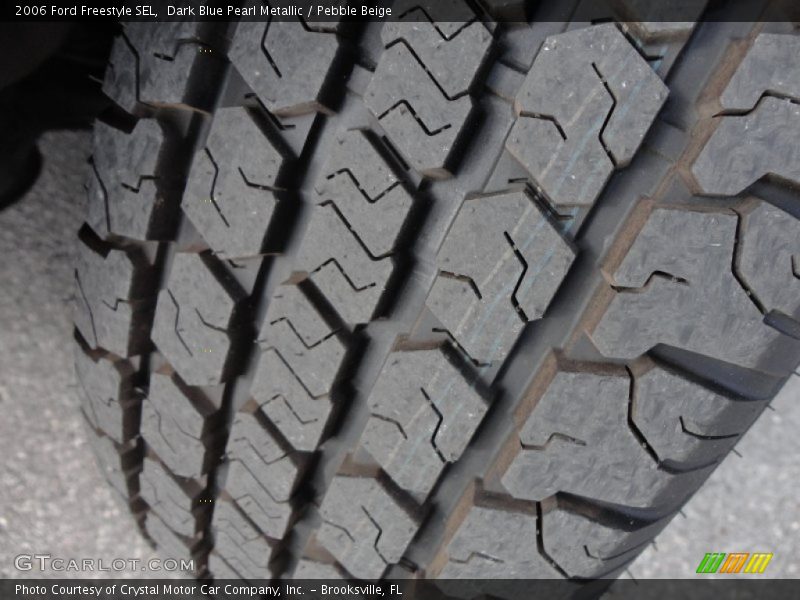 Dark Blue Pearl Metallic / Pebble Beige 2006 Ford Freestyle SEL