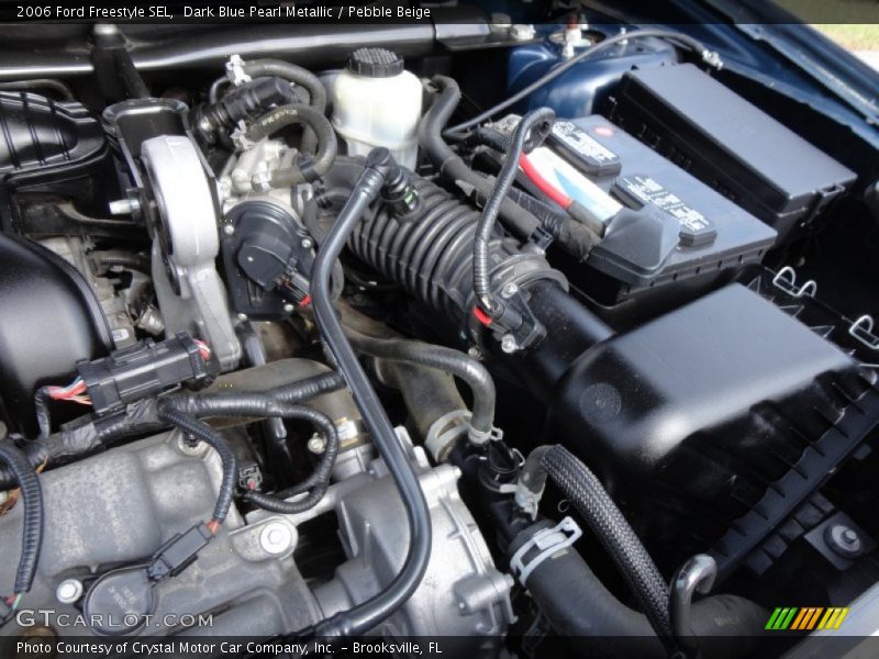 Dark Blue Pearl Metallic / Pebble Beige 2006 Ford Freestyle SEL