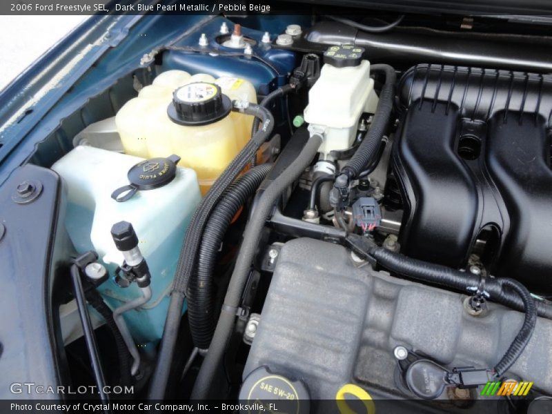 Dark Blue Pearl Metallic / Pebble Beige 2006 Ford Freestyle SEL