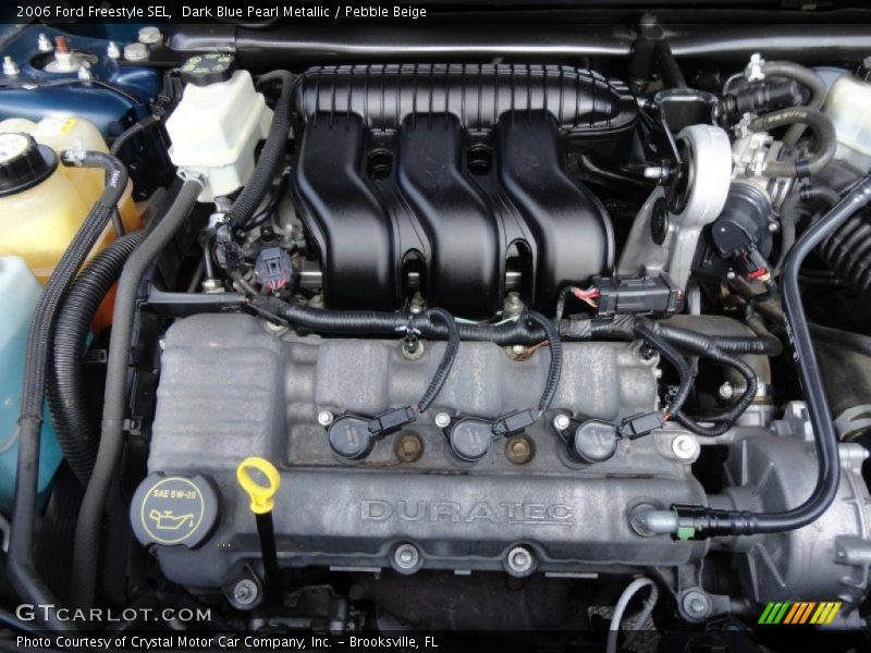 Dark Blue Pearl Metallic / Pebble Beige 2006 Ford Freestyle SEL