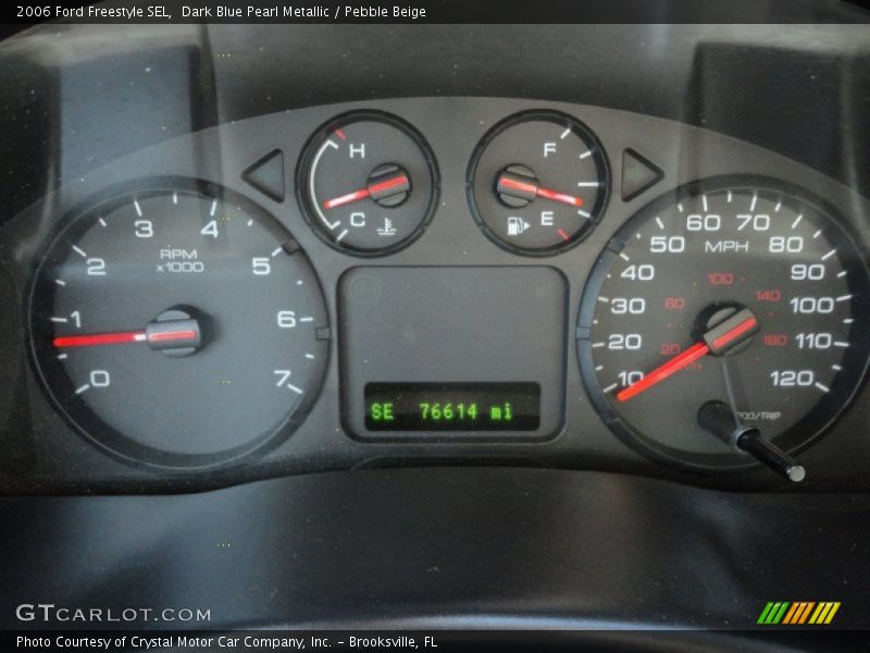 Dark Blue Pearl Metallic / Pebble Beige 2006 Ford Freestyle SEL