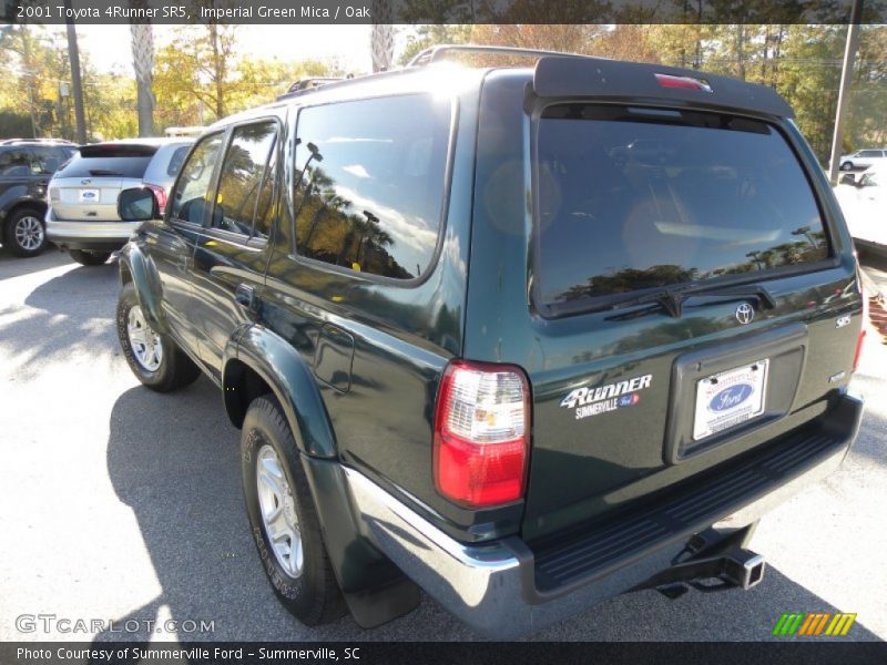 Imperial Green Mica / Oak 2001 Toyota 4Runner SR5