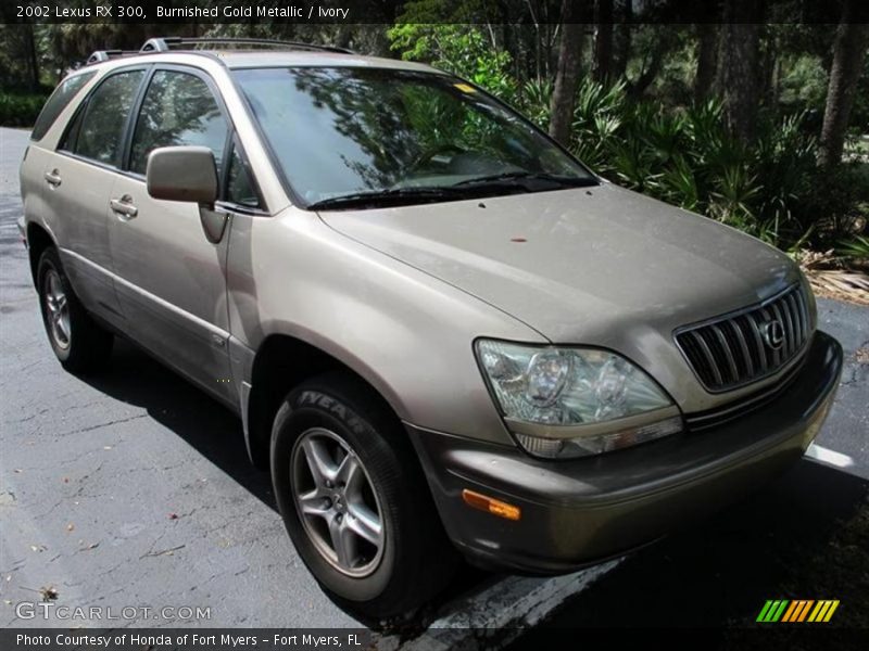 Burnished Gold Metallic / Ivory 2002 Lexus RX 300