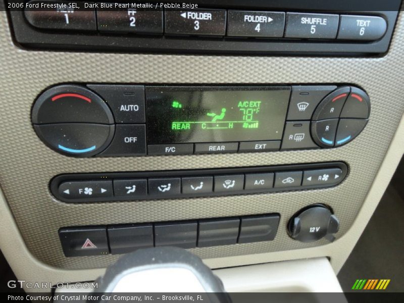 Dark Blue Pearl Metallic / Pebble Beige 2006 Ford Freestyle SEL
