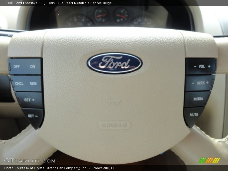 Dark Blue Pearl Metallic / Pebble Beige 2006 Ford Freestyle SEL