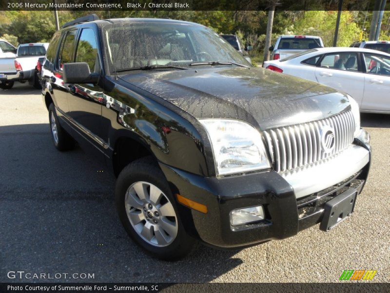 Black / Charcoal Black 2006 Mercury Mountaineer Convenience