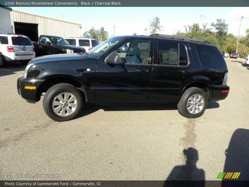 Black / Charcoal Black 2006 Mercury Mountaineer Convenience