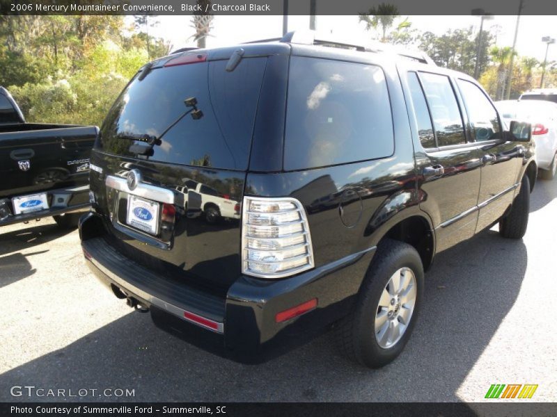 Black / Charcoal Black 2006 Mercury Mountaineer Convenience